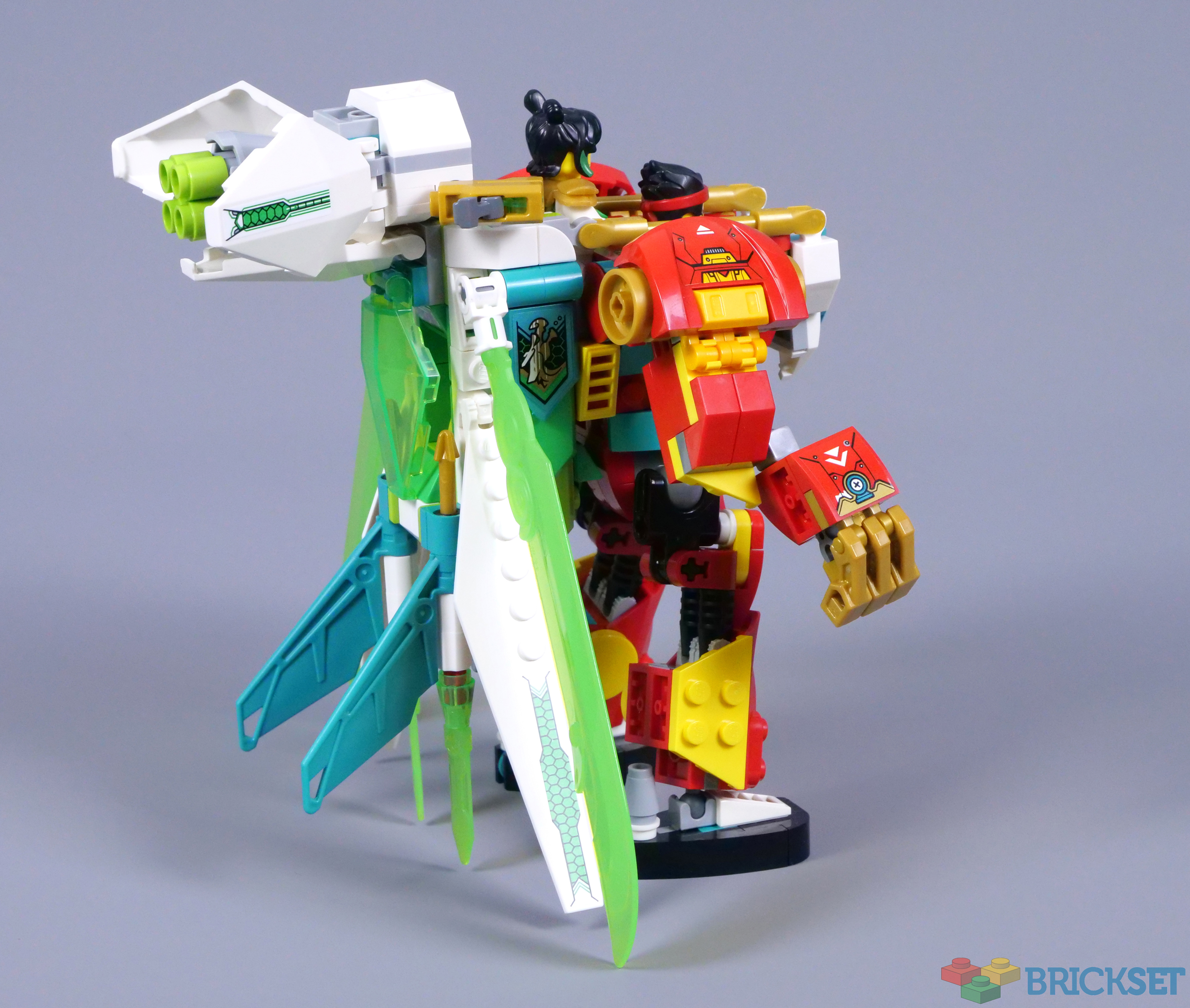 LEGO Monkie Kid 80040 Monkie Kid's Combi Mech and 80041 Mei's